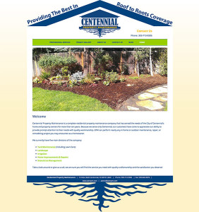 Centennial Property Maintenance Homepage